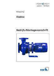 KSB Etabloc Montagevoorschrift