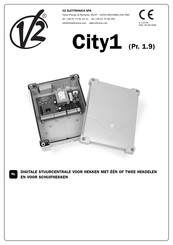 V2 ELETTRONICA City1 Handleiding