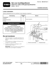 Toro Multi Pro WM Installatie-Instructies