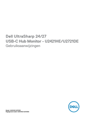 Dell UltraSharp 27 Gebruiksaanwijzingen