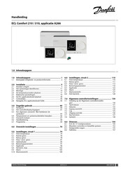 Danfoss ECL Comfort 210 Handleiding