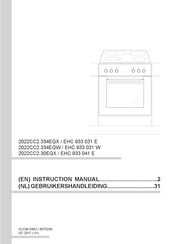 Amica EHC 933 041 E Gebruikershandleiding