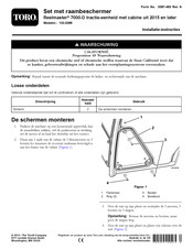 Toro Reelmaster 7000-D Edge Series Installatie-Instructies