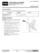 Toro Workman MD Installatie-Instructies