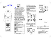 APPA A6DR Handleiding