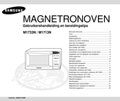 Samsung M1733N Gebruikershandleiding