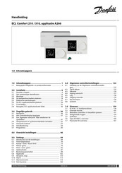 Danfoss ECL Comfort 310 Handleiding