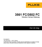 Fluke 3502 FC Snel Aan De Slag