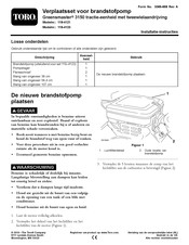 Toro Greensmaster 3150 Installatie-Instructies