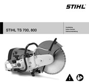 Stihl TS 800 Handleiding