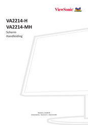 ViewSonic VA2214-MH Handleiding