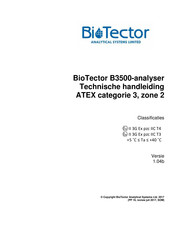 Biotector B3500 Technische Handleiding