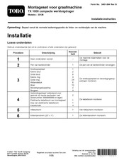 Toro 23126 Installatie-Instructies