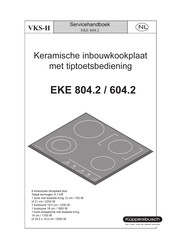 Kuppersbusch EKE 604.2 Servicehandleiding