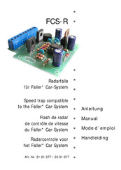 tams elektronik FCS-R Handleiding