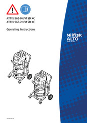 Nilfisk ATTIX 965-2H/M SD XC Vertaling Van De Originele Gebruiksaanwijzing