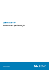 Dell P98G Installatiehandleiding