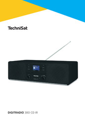 TechniSat DIGITRADIO 380 CD IR Handleiding