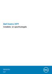 Dell Vostro 3471 Installatiehandleiding
