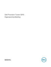 Dell Precision Tower 5810 Handleiding