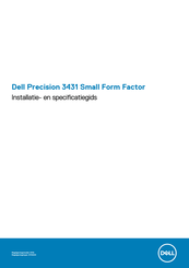 Dell Precision 3431 Small Form Factor Installatiehandleiding