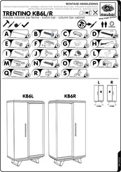 meubar TRENTINO KB6L Montagehandleiding