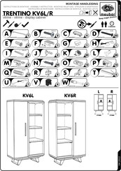 meubar TRENTINO KV6R Montagehandleiding