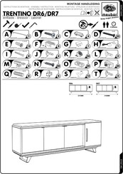 meubar TRENTINO DR6 Montagehandleiding