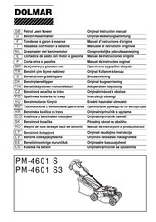 Dolmar PM-4601 S3 Oorspronkelijke Gebruiksaanwijzing