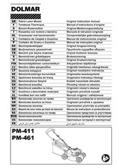 Dolmar PM-461 Oorspronkelijke Gebruiksaanwijzing