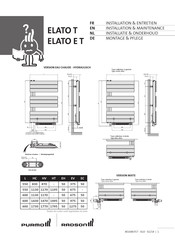 RADSON purmo ELATO T Installatiehandleiding