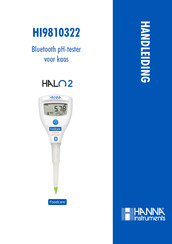 Hanna Instruments HI9810322 Handleiding