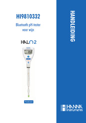 Hanna Instruments HI9810332 Handleiding