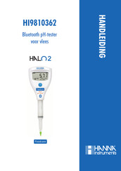 Hanna Instruments HI9810362 Handleiding