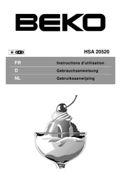 Beko HSA 20520 Gebruiksaanwijzing