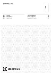 Electrolux ERN1402AOW Gebruiksaanwijzing