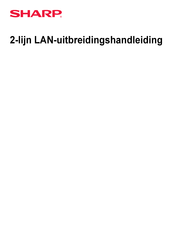 Sharp BP-70C65 Handleiding
