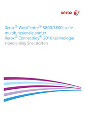 Xerox WorkCentre 5800i Series Handleiding