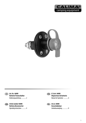 CALIMA 46008 Gebruiksaanwijzing
