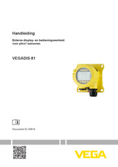 Vega VEGADIS 81 Handleiding