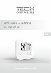 Tech Controllers EU-295 v3 Gebruikershandleiding