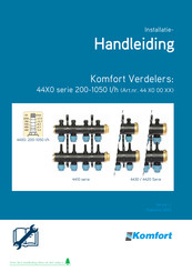 komfort 44X0 Series Installatiehandleiding