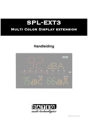 Dateq SPL-EXT3 Handleiding