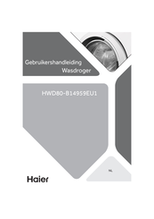 Haier HWD80-B14959EU1 Gebruikershandleiding