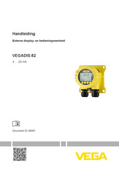 Vega VEGADIS 82 Handleiding