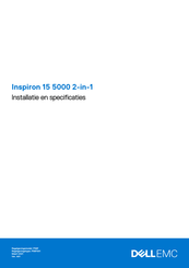 Dell Inspiron 15 5000 2-in-1 Installatiehandleiding