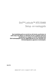 Dell Latitude E6400 ATG Naslaggids