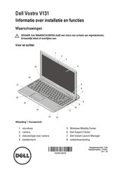 Dell Vostro V131 Handleiding