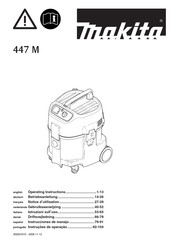 Makita 447 M Gebruiksaanwijzing