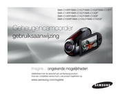 Samsung SMX-C10GP Gebruiksaanwijzing